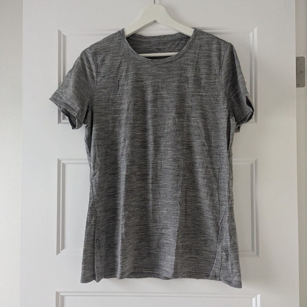 Icebreaker Gray Short Sleeve Tee
